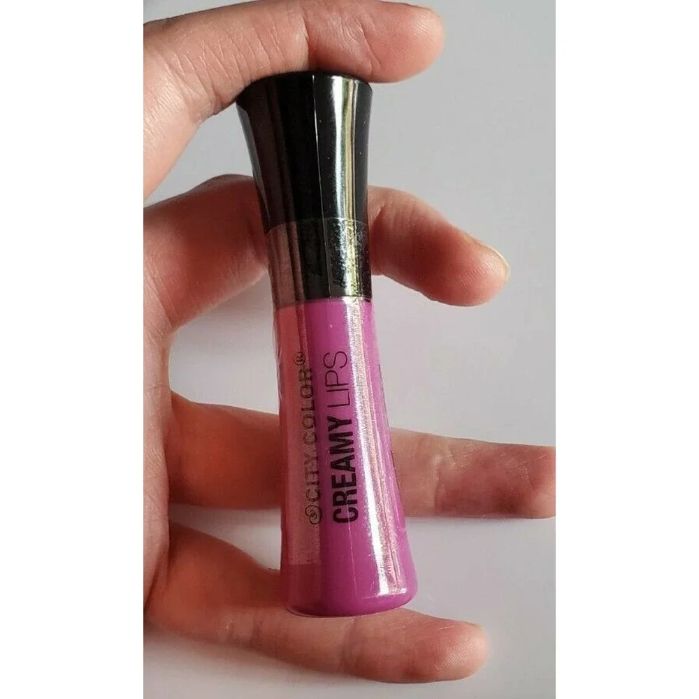 City Color LOT Blackberry Mojito 2x Lipgloss Coral